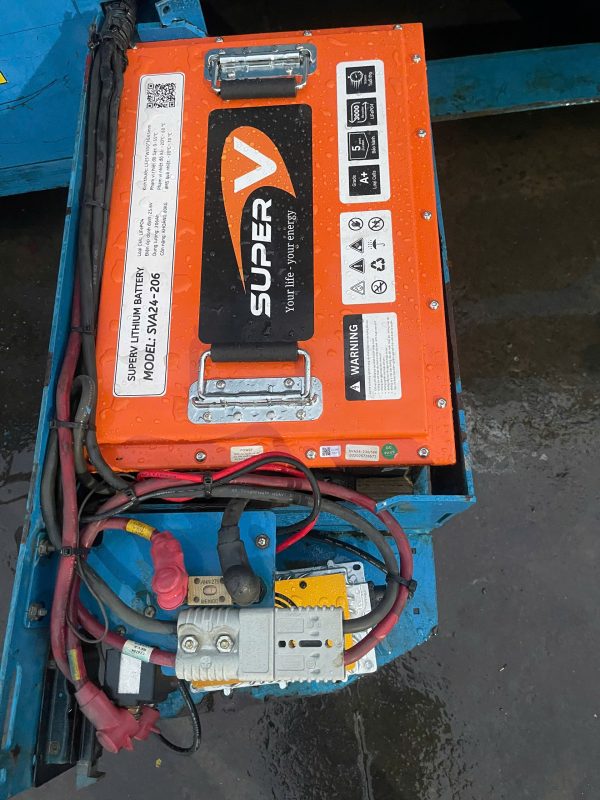 Pin Litithium xe nâng người SuperV 25.6V 206Ah