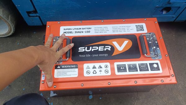 Pin lithium SuperV 25.6V (SVA24-206)